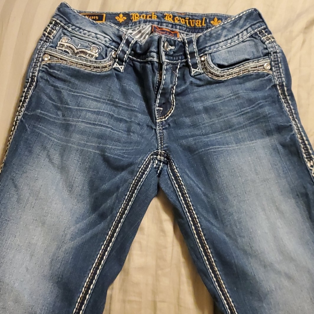 Rock revival skinny jeans size 26